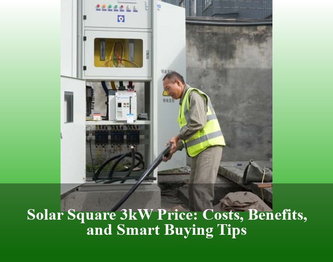 Solar Square 3kW Price: Costs, Benefits, and Smart Buying Tips